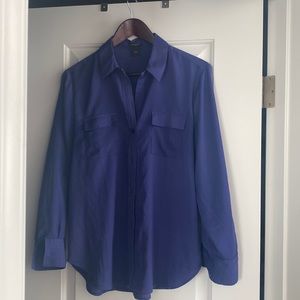 Ann Taylor Royal Blue blouse